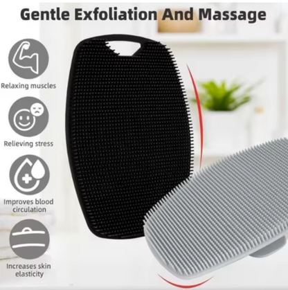 Gentle Silicone Shower Scrubber