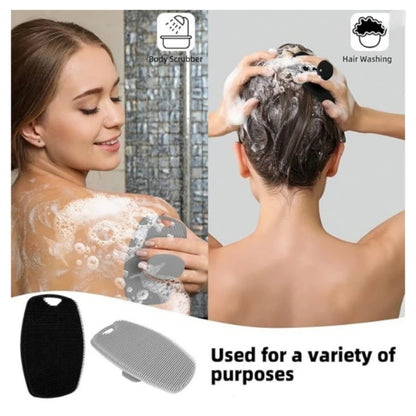 Gentle Silicone Shower Scrubber