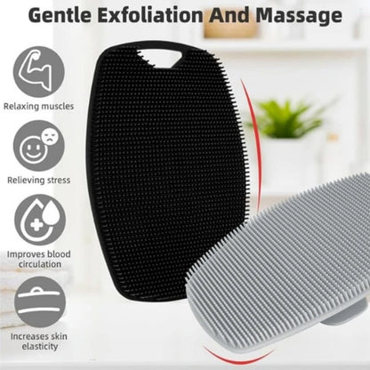 Gentle Silicone Shower Scrubber